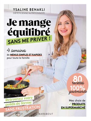 cover image of Je mange équilibré sans me priver !